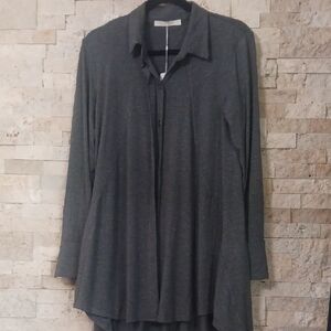 Testimony Los Angeles Ibiza Shirt Women's Long Sleeve Button-Down Shirt Size S